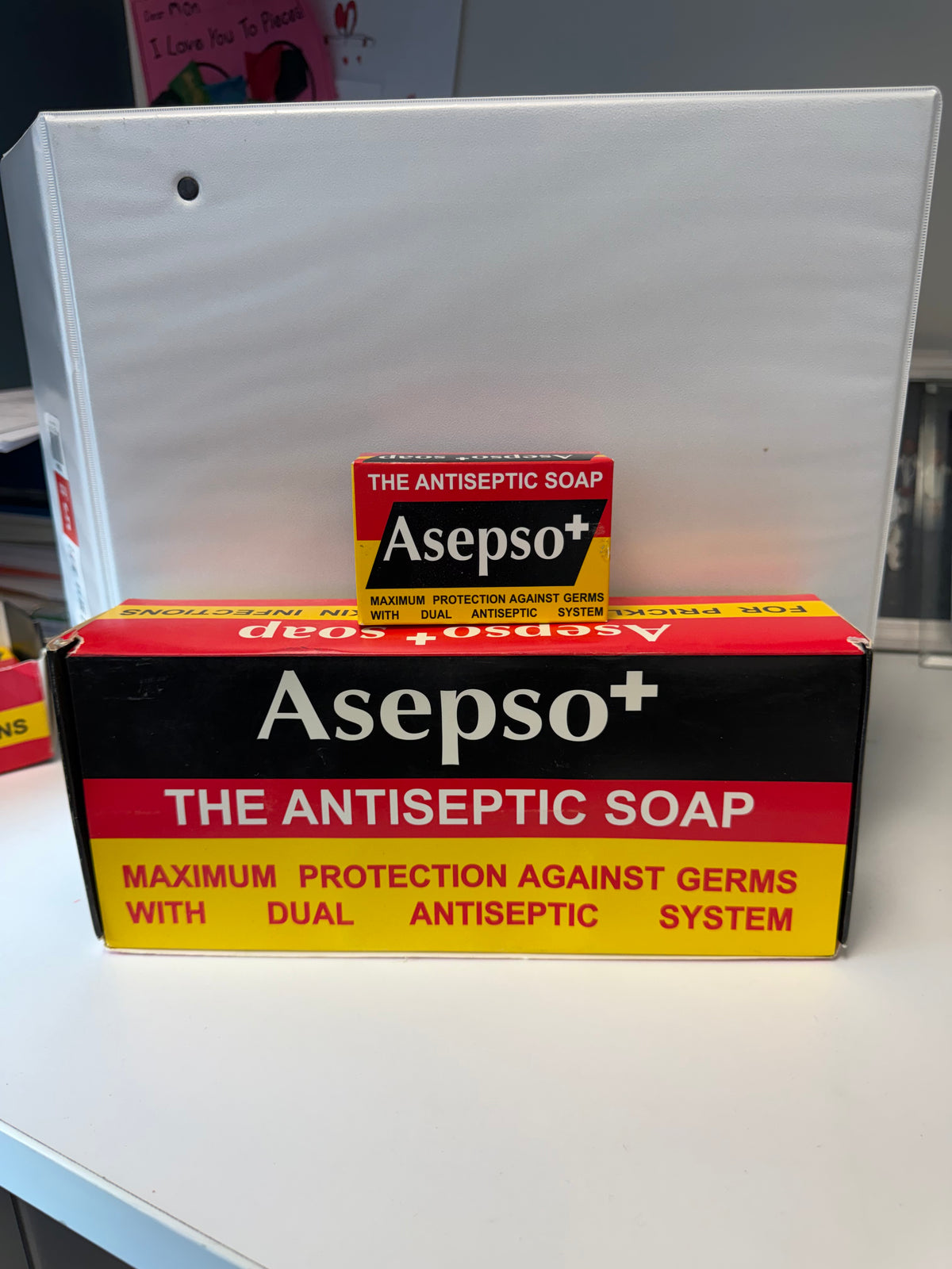 Asepso+ Antiseptic Soap 80g – 1 Bar