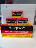 Asepso+ Antiseptic Soap 80g – Pack of 3