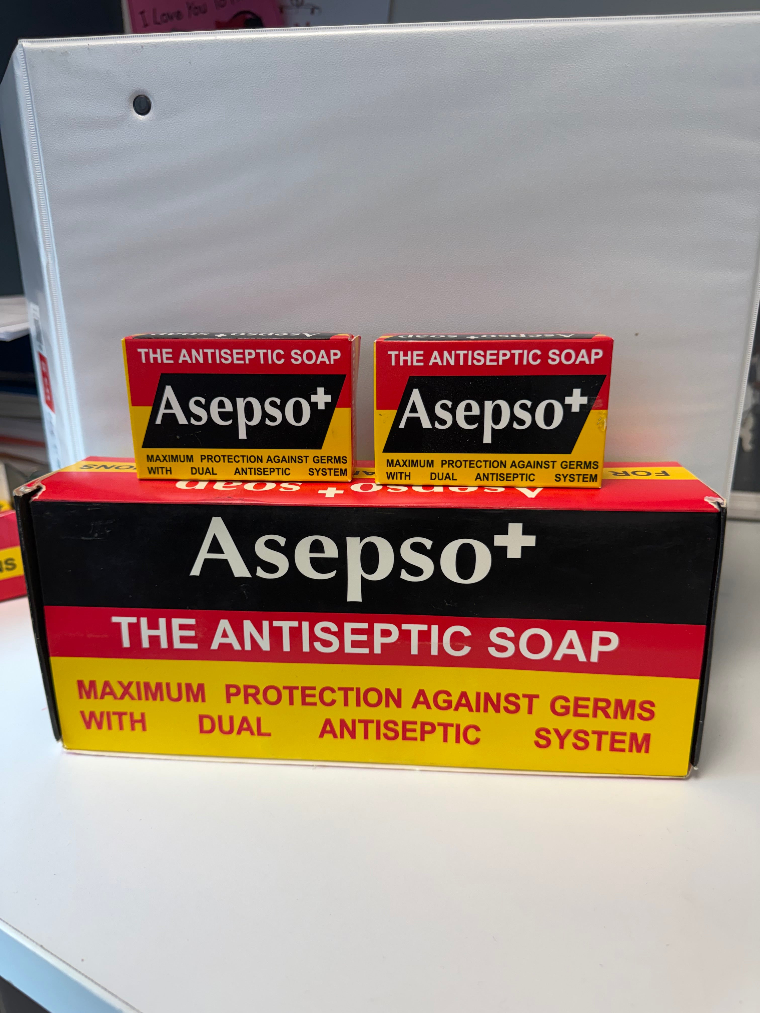 Asepso+ Antiseptic Soap 80g – Pack of 2