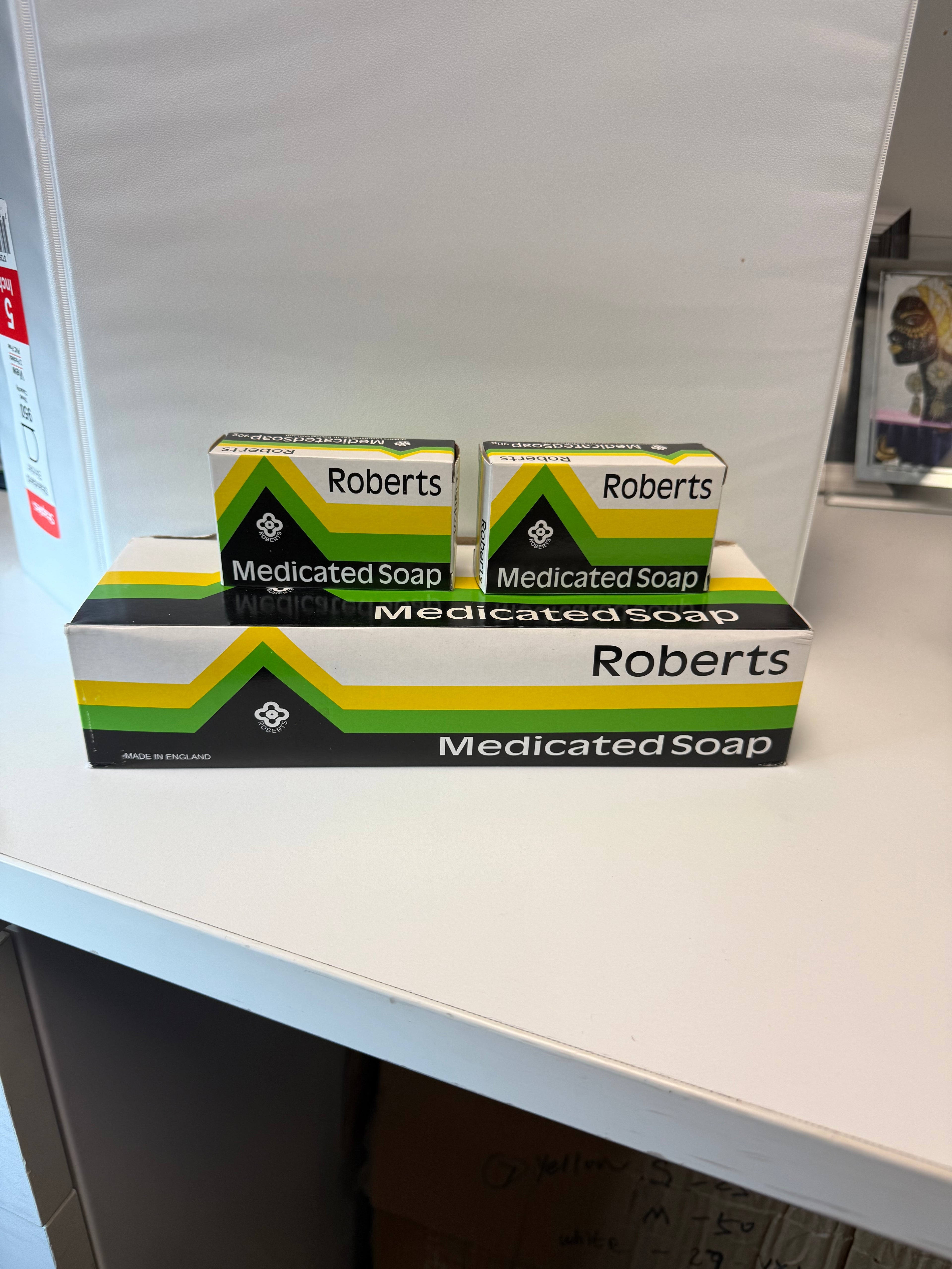 Roberts Medicated Soap 90g – Pack of 2